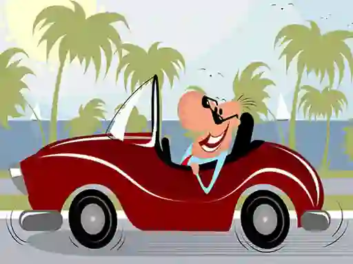 Гульня Convertible Cars Jigsaw онлайн