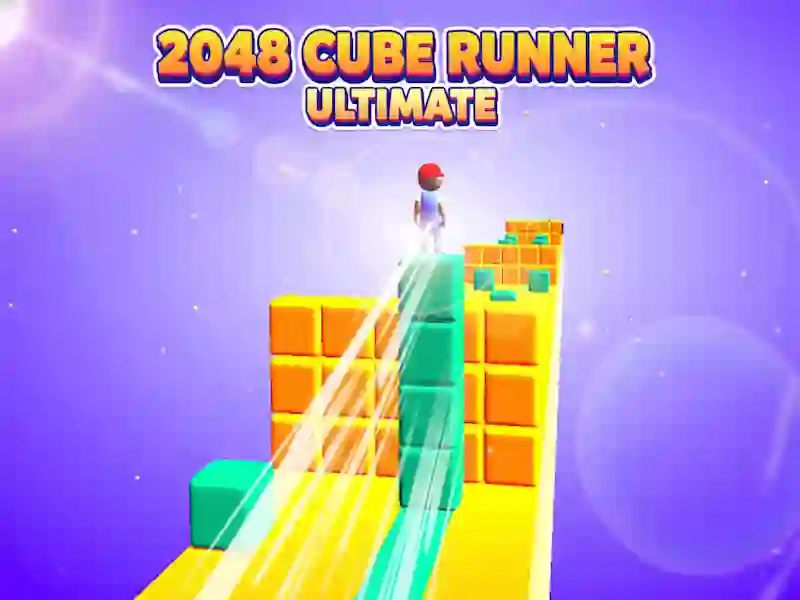 Гульня 2048 Cube Runner ultimate онлайн