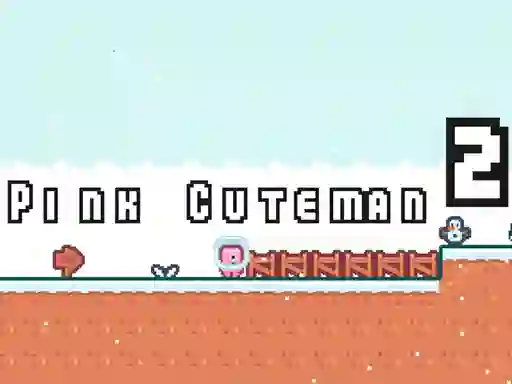 Гульня Pink cuteman 2 онлайн