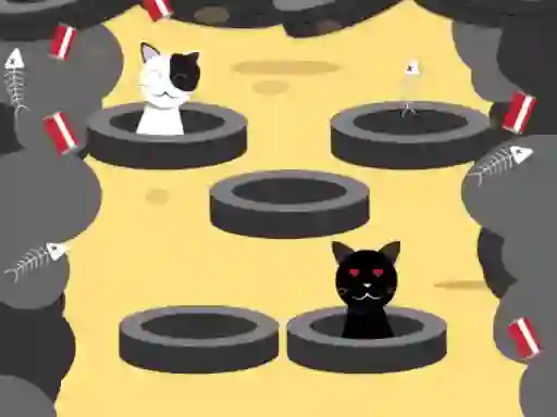 Гульня Catch Cats онлайн