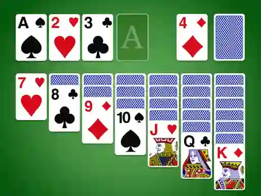 Гульня Solitaire Spider онлайн