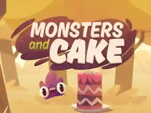 Гульня Monsters and Cake онлайн