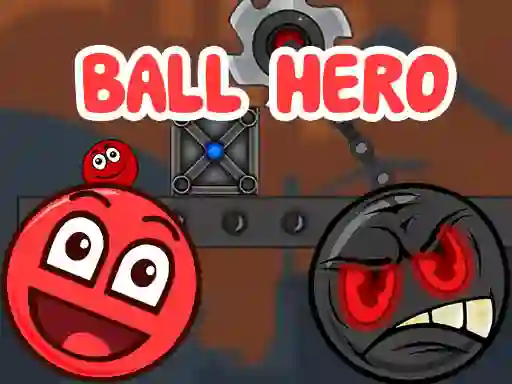 Гульня Ball Hero Adventure: Red Bounce Ball онлайн