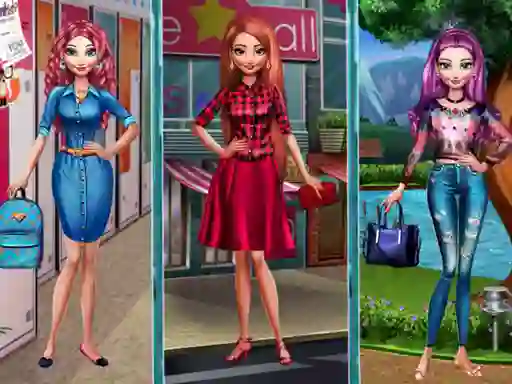 Гульня Suzy Different Outfit Events онлайн