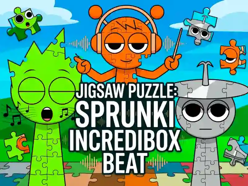 Гульня Jigsaw Puzzle: Sprunki Incredibox Beat онлайн
