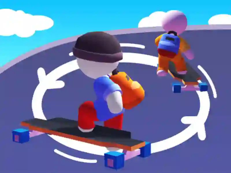 Гульня Flip Skater Rush 3D онлайн