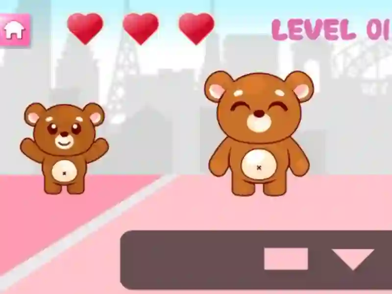 Гульня Bear And Shapes онлайн