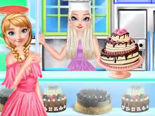Гульня Princess Cake Shop Cool Summer онлайн
