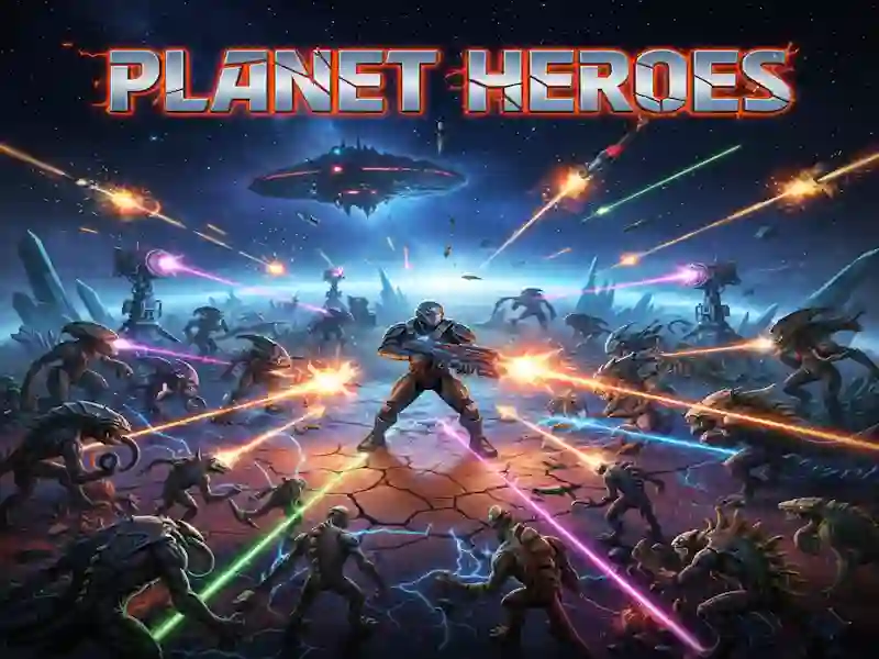 Гульня Planet Heroes онлайн
