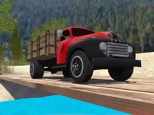 Гульня Mini Truck Driver Master онлайн