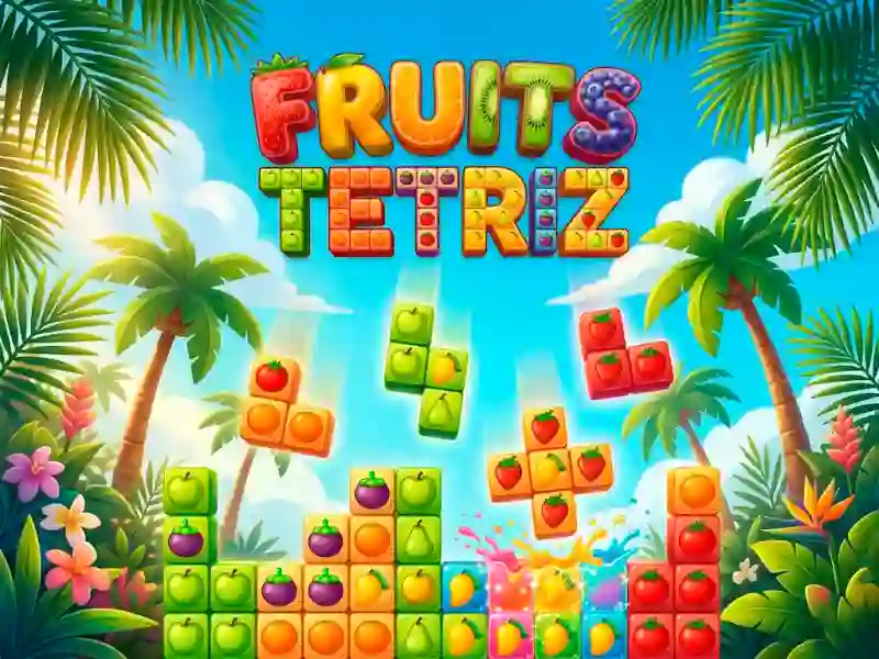 Гульня Fruits Tetriz онлайн