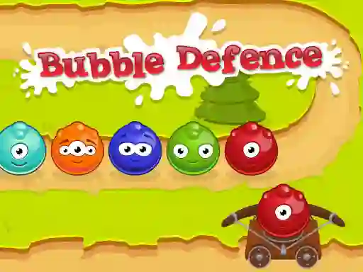 Гульня Bubble Defence онлайн
