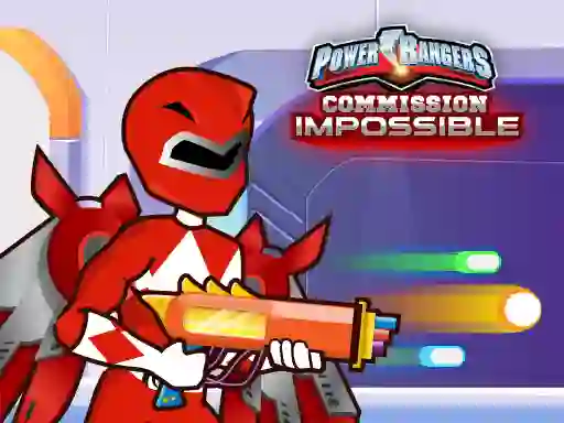 Гульня Power Rangers Mission Impossible онлайн