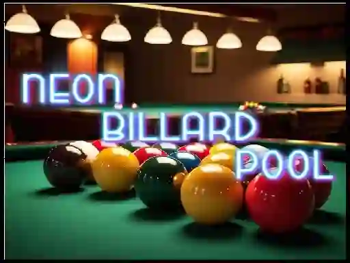 Гульня Neon Billard Pool онлайн