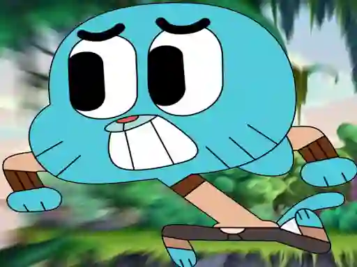 Гульня Gumball Jump adventure онлайн