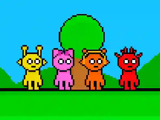 Гульня Sprunki Team онлайн