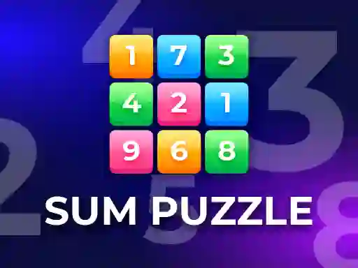 Гульня Sum Puzzle: Arithmetic онлайн