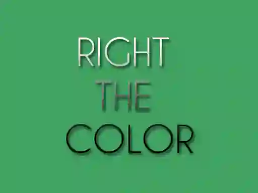 Гульня Right the Color онлайн