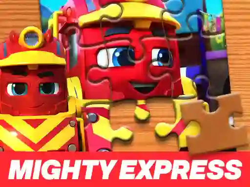 Гульня Mighty Express Jigsaw Puzzle онлайн