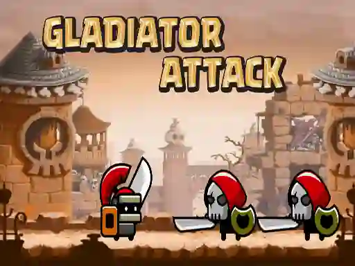 Гульня Gladiator Attack онлайн