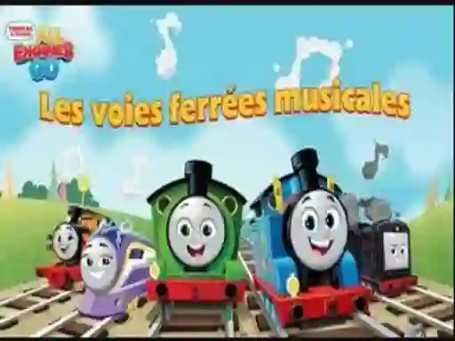 Гульня Thomas All Engines Go: Les Voies Ferr?es Musicales онлайн