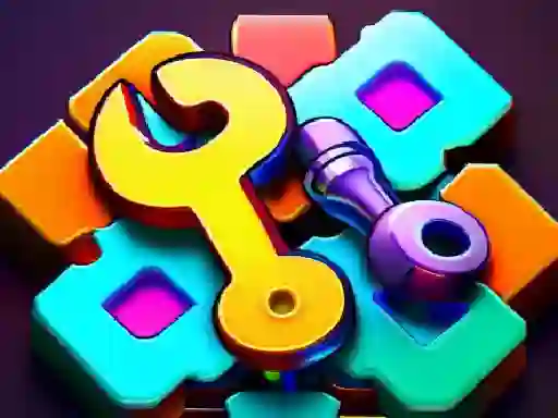 Гульня Wrench Unlock Puzzle онлайн