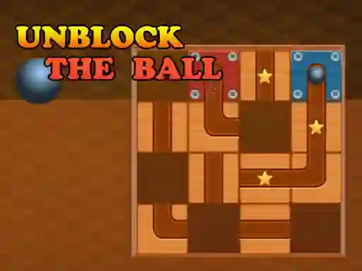 Гульня Unblock the ball онлайн