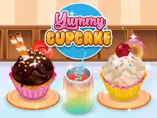 Гульня Yummy Cupcake онлайн