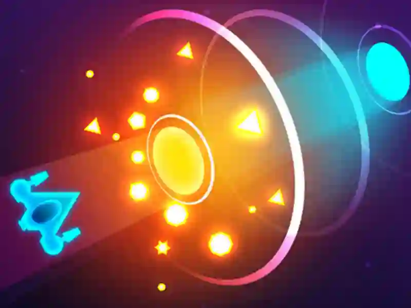 Гульня Neon Blast онлайн
