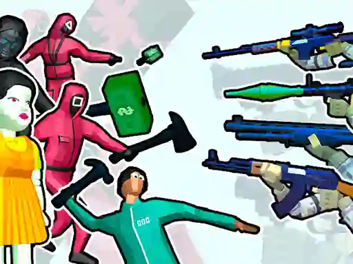 Гульня Squid Shooter онлайн
