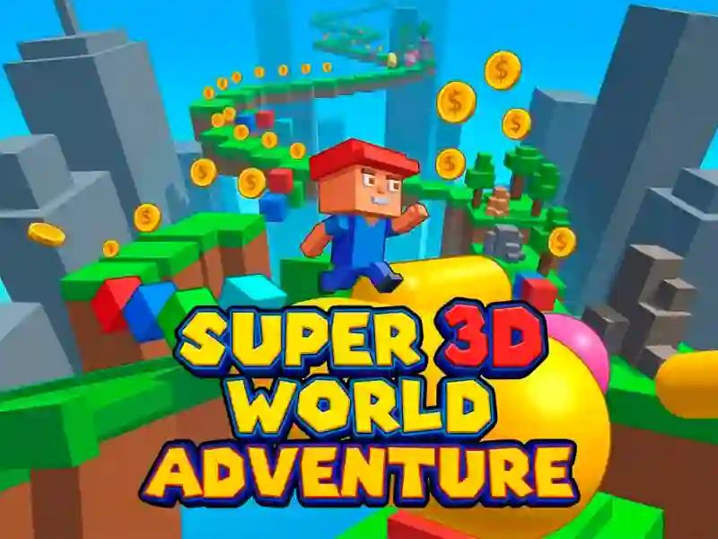 Гульня Super 3d World Adventure онлайн