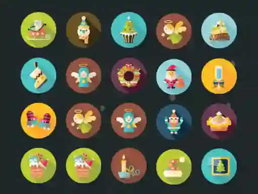 Гульня Count Holiday Cards онлайн