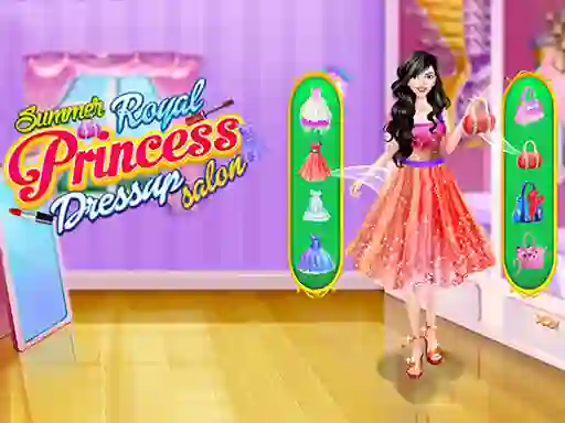 Гульня Classy Pricness Dressup and Makeup онлайн