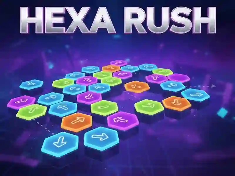 Гульня Hexa Rush онлайн