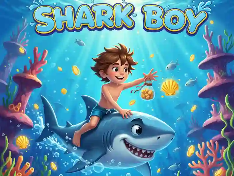 Гульня Shark Boy онлайн