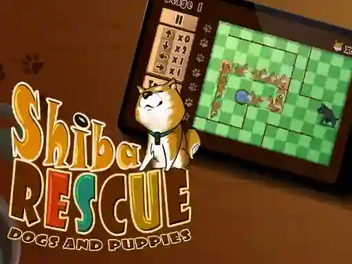 Гульня Shiba rescue : dogs and puppies онлайн