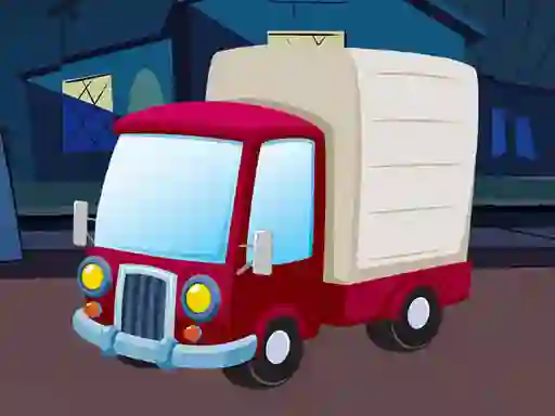 Гульня Fun Truck Jigsaw онлайн