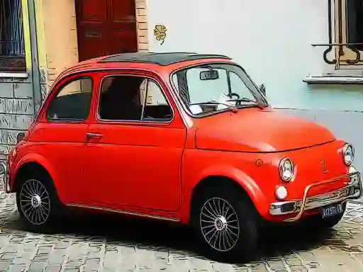 Гульня Italian Smallest Car онлайн