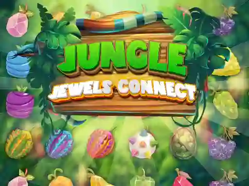 Гульня Jungle Jewels Connect онлайн