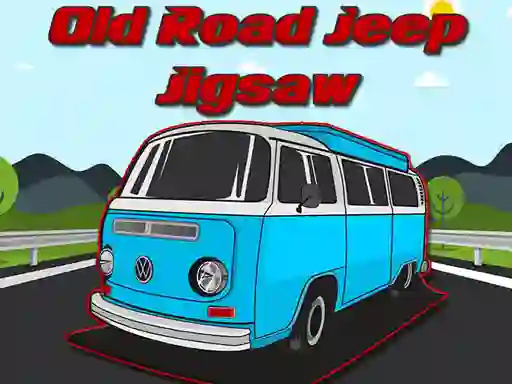 Гульня Old Road Jeep Jigsaw онлайн
