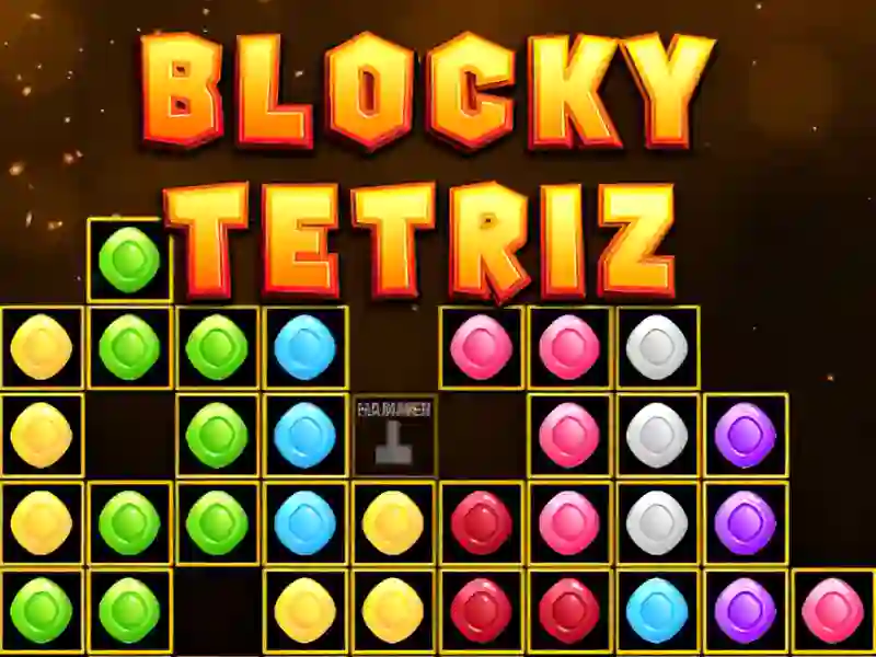 Гульня Blocky Tetriz онлайн