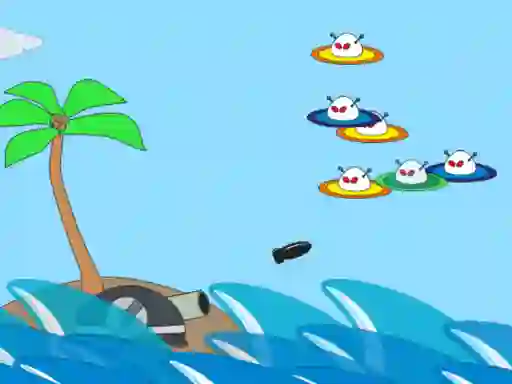 Гульня Island Defenders онлайн