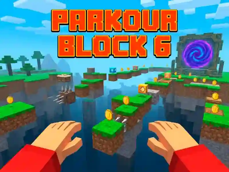 Гульня Parkour Block 6 онлайн