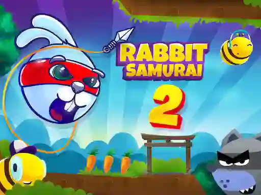 Гульня Rabbit Samurai 2 онлайн