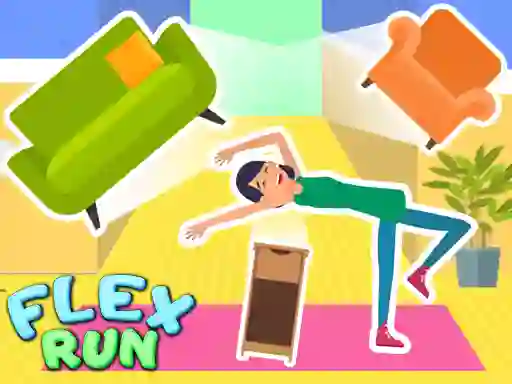 Гульня Flex Run онлайн