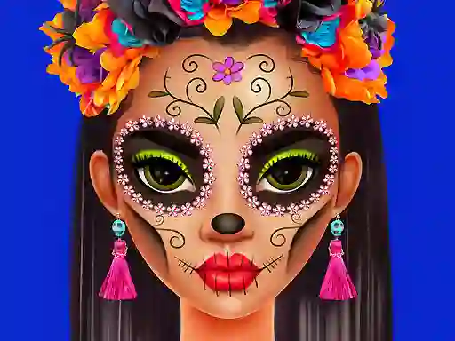 Гульня Halloween Makeup Trends онлайн