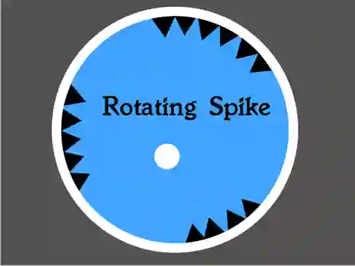 Гульня Rotating Spike онлайн
