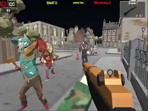 Гульня Poligon Battle Royale онлайн