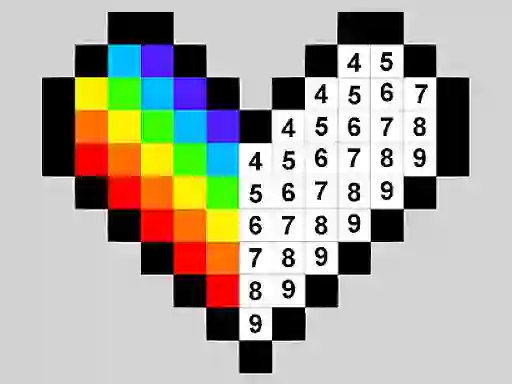 Гульня Pixel by Numbers онлайн