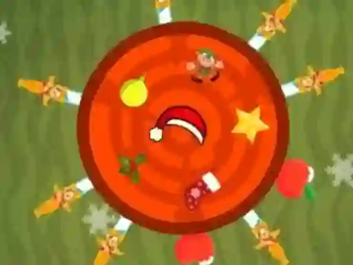 Гульня Christmas Knife Hit онлайн